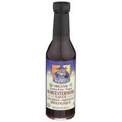 Edward and Sons The Wizard's Sauce bottle front showing vegan, gluten-free flavor.