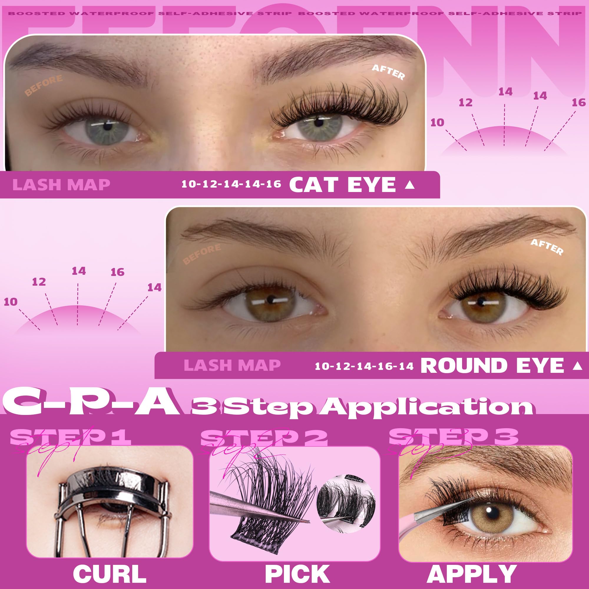 Compact travel kit keeps your lashes ready anywhere.