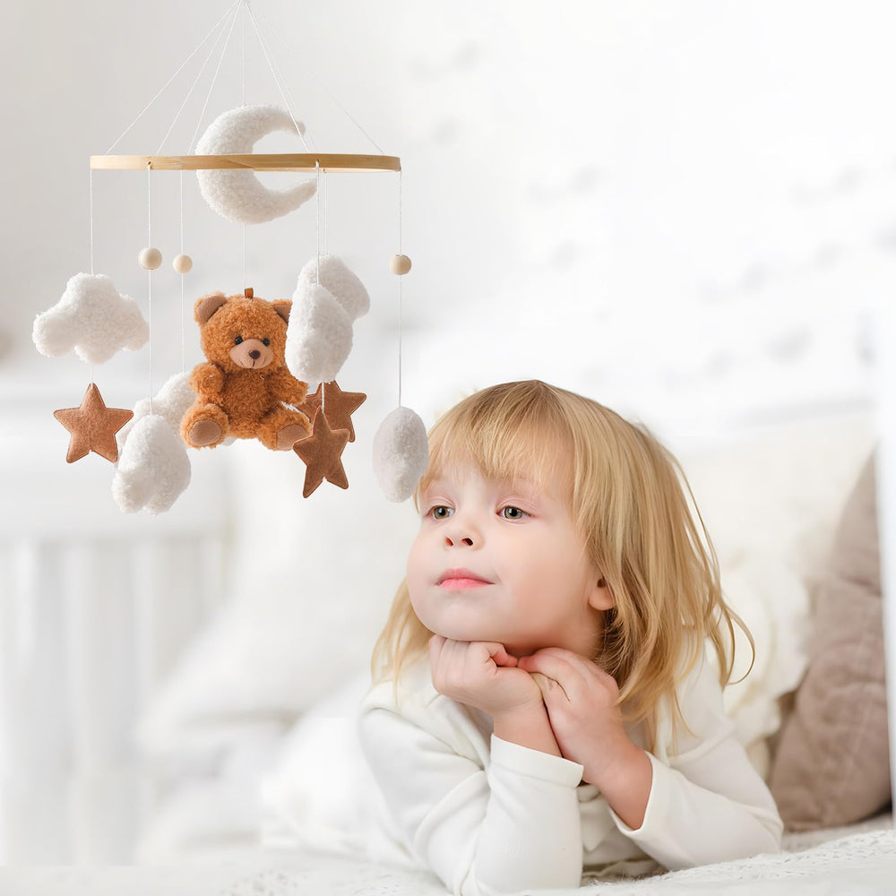 EERKEOD bear-mobile makes a thoughtful gift for new parents.