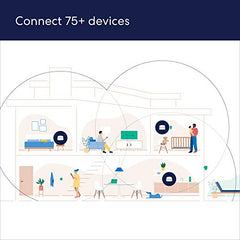 eero 6 extender pair side view extending signal to distant rooms