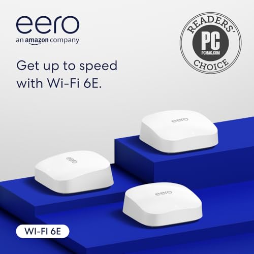 eero Pro 6E app setup guide featuring easy network management