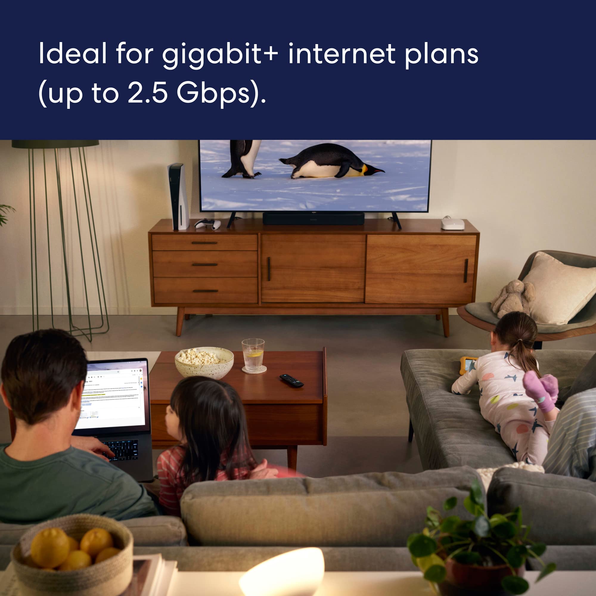 eero Pro 6E coverage 6000 sq ft map for broad home Wi‑Fi reach