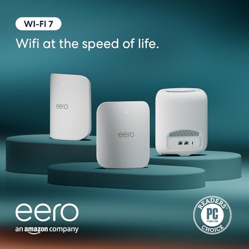eero Pro 7 with Echo device showing smart home integration