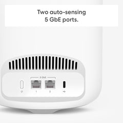 eero Pro 7 back ports with two 5 GbE for wired speed