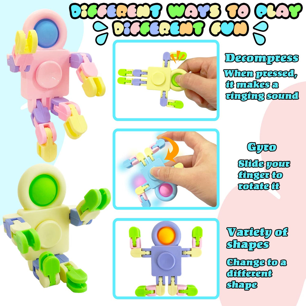 Eerrhhaq colorful fidget toy showcases deformable design for stress-friendly play