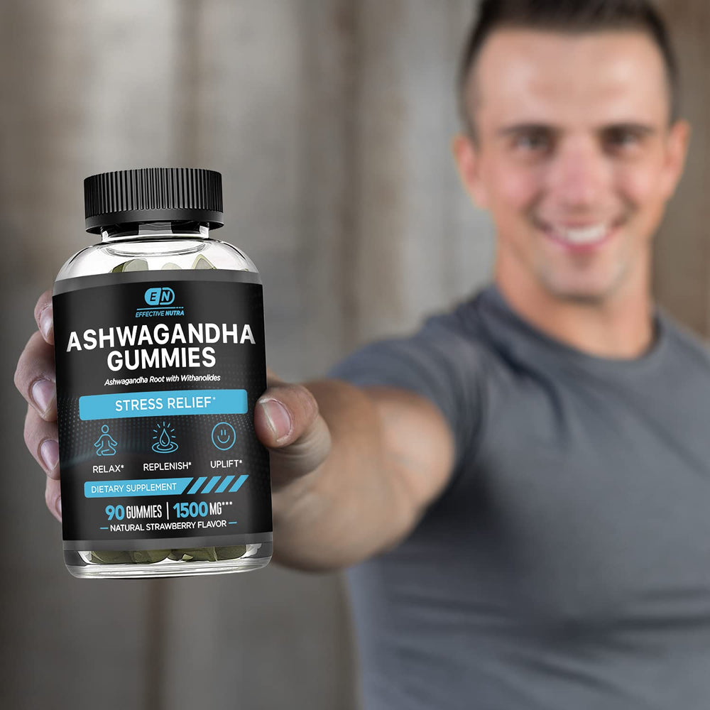 Effective Nutra Ashwagandha Gummies proudly made in USA for quality.