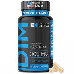 Effective Nutra Dim 300mg bottle showing high-potency capsules for daily balance