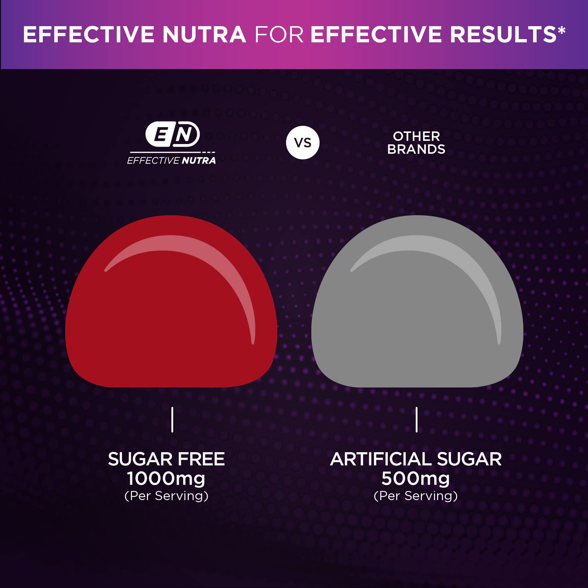 Effective Nutra Milk Thistle Gummies serving size panel with usage directions.