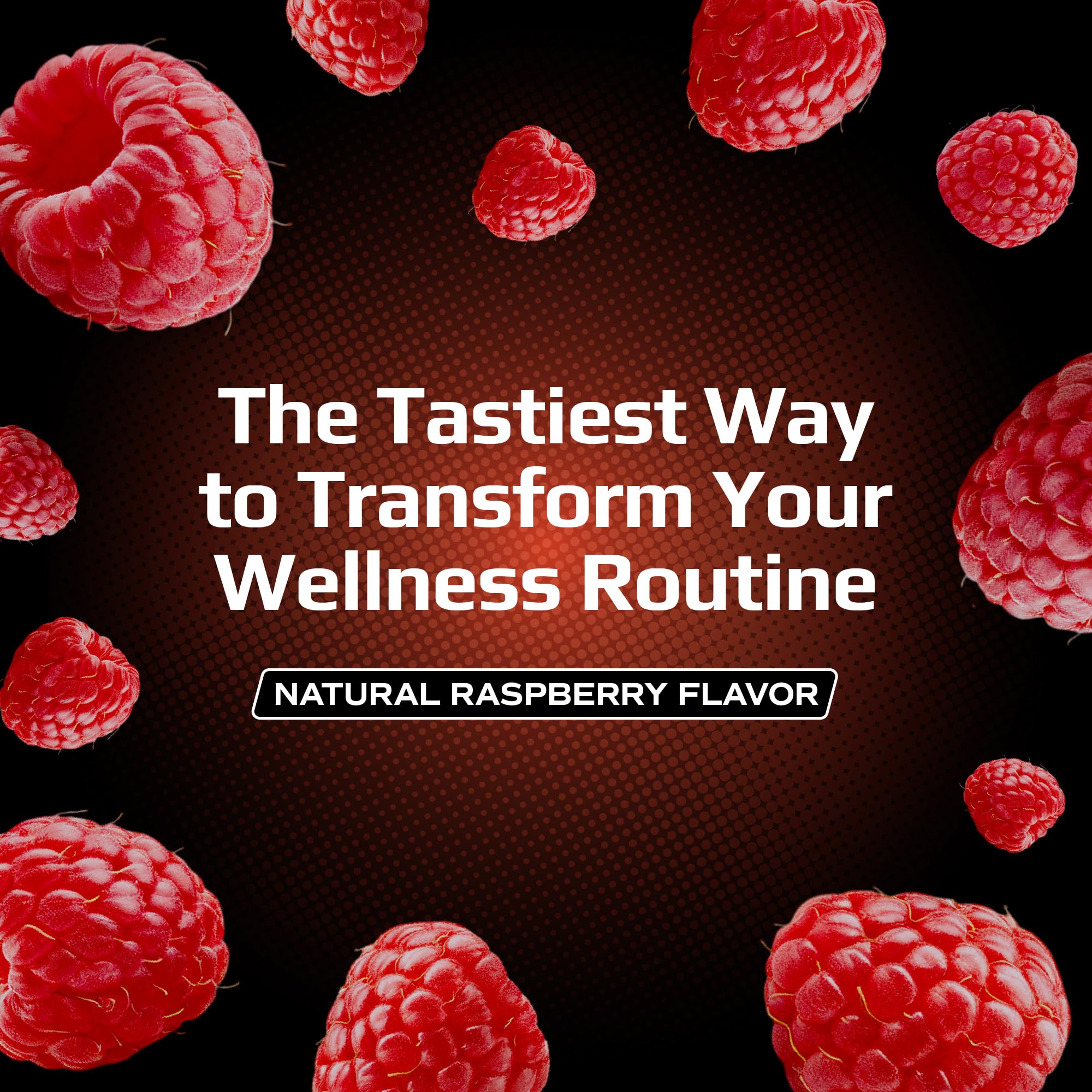 Effective Nutra Raspberry-flavored gummies offer enjoyable daily intake.