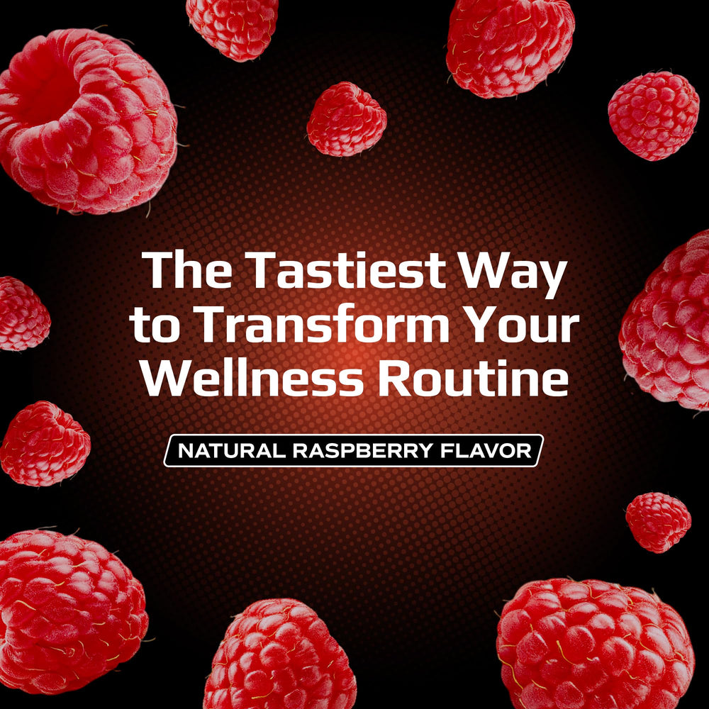 Effective Nutra Raspberry-flavored gummies offer enjoyable daily intake.