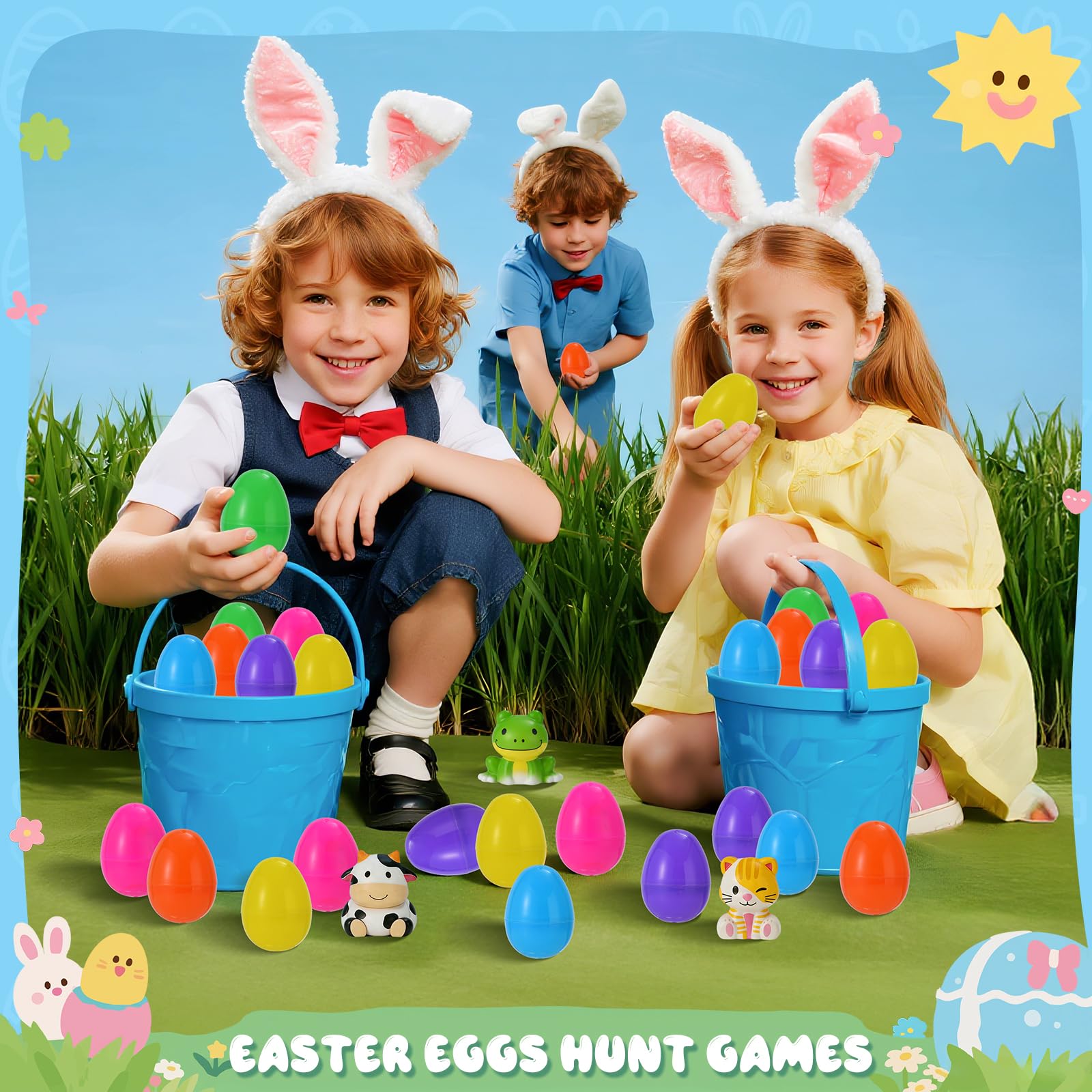 EFLSJIO Easter basket stuffer idea perfect for egg hunts.