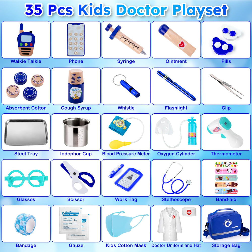 EFO SHM Doctor Kit oxygen bottle for added realism in doctor play