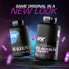 Close-up of Kre-Alkalyn EFX capsules showing precise dosing