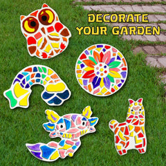 EggSun rabbit stepping stone crafted for kid-safe art projects