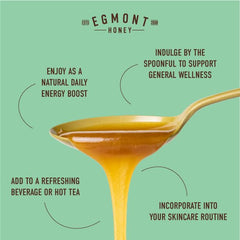 Egmont Honey remote forest beehives emphasize ethical sourcing