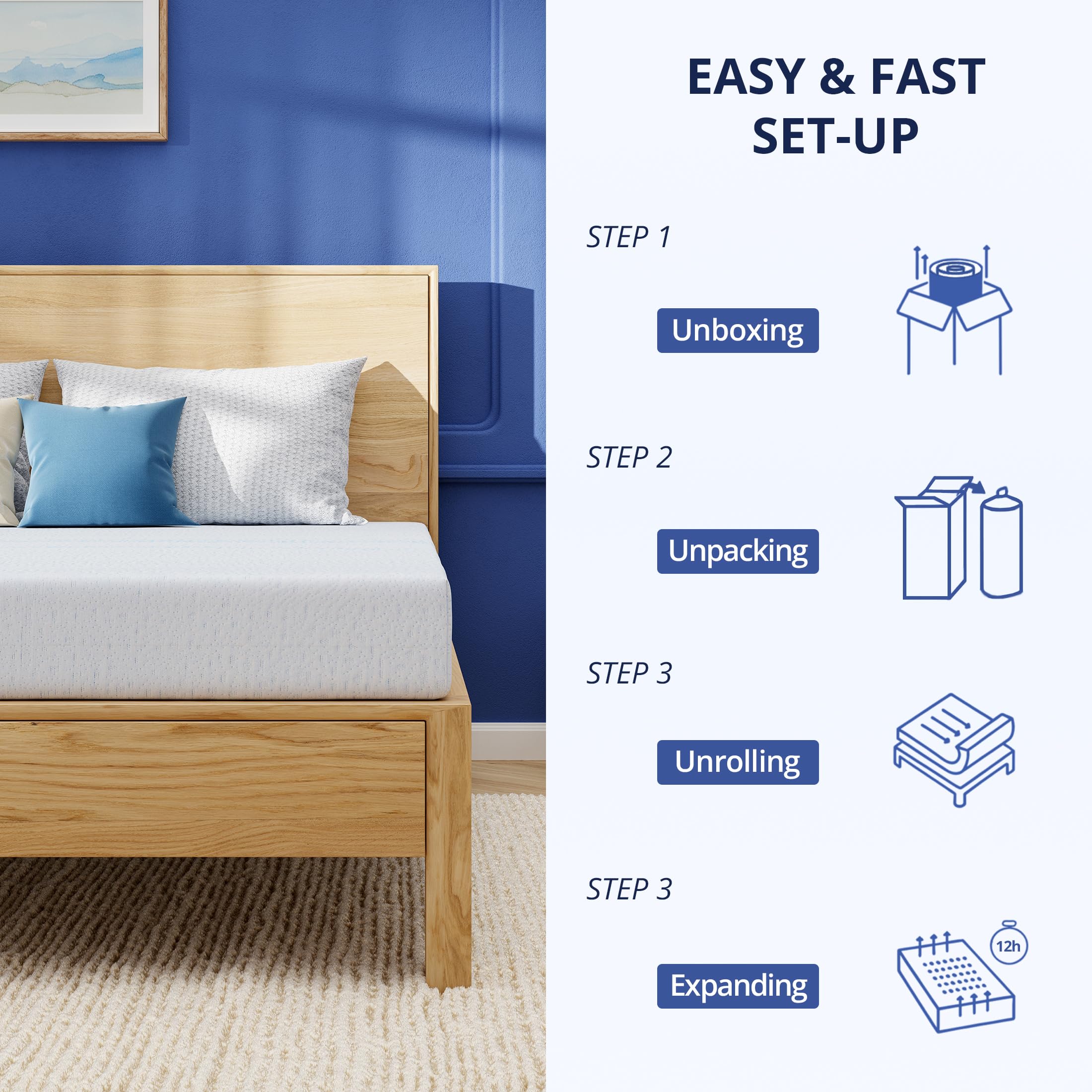 EGOHOME 10-year warranty label indicating long-term support.