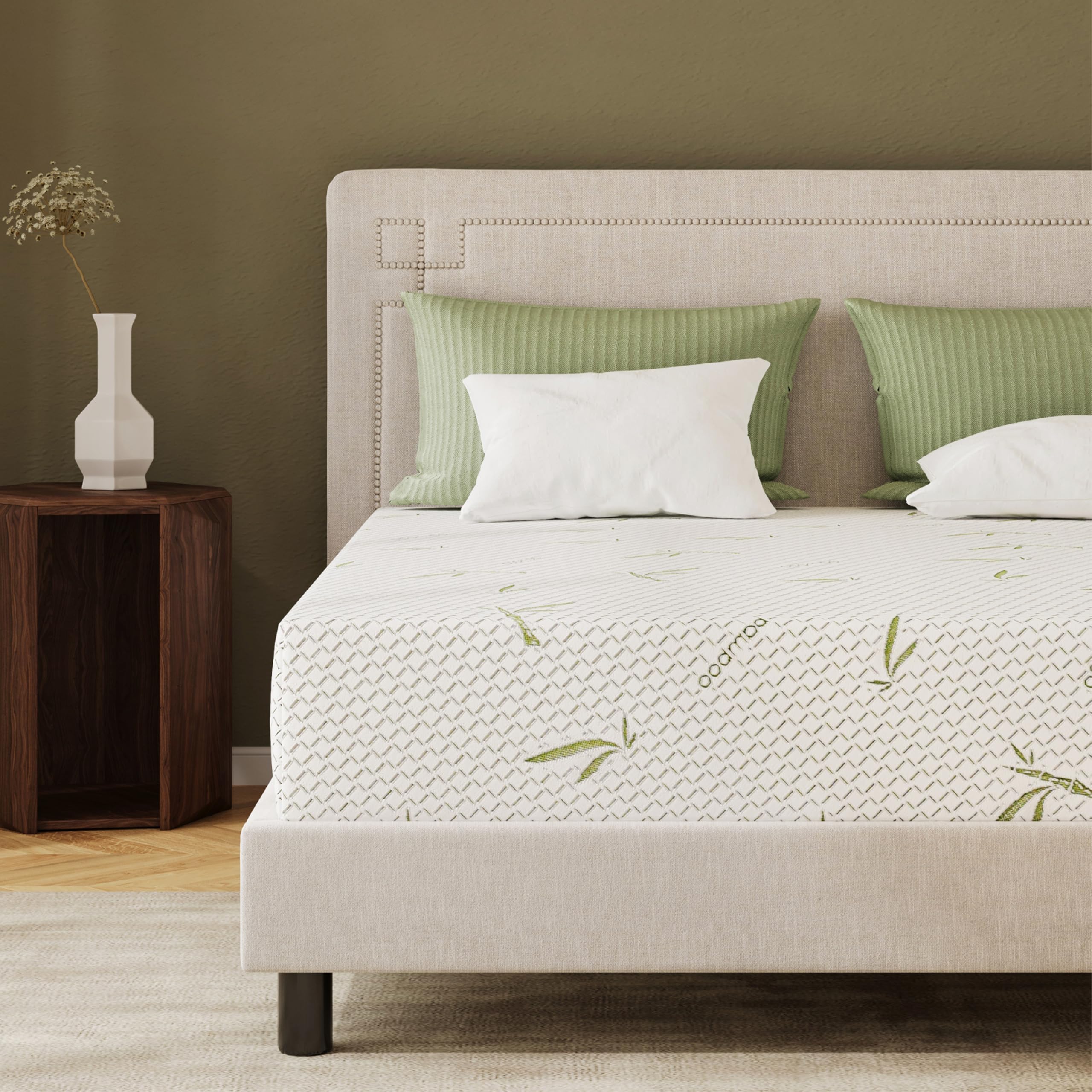 EGOHOME bed-in-a-box packaging simplifies setup and delivery.