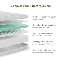 EGOHOME medium plush design adapts to your body's curves.