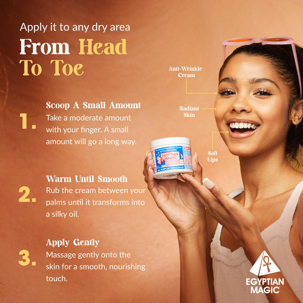 Egyptian Magic ingredients honey and royal jelly closeup, nourishing skin