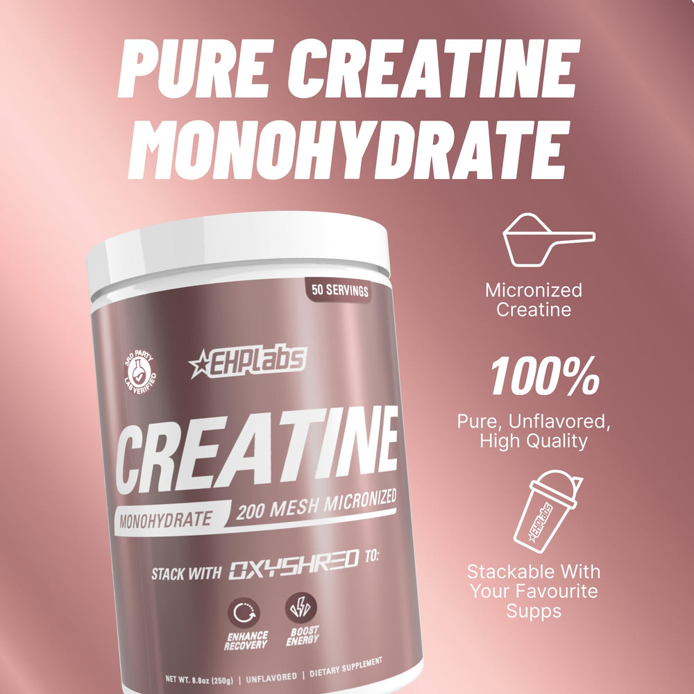 CREA-8 micronized powder texture for quick absorption during workouts.