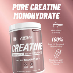CREA-8 micronized powder texture for quick absorption during workouts.