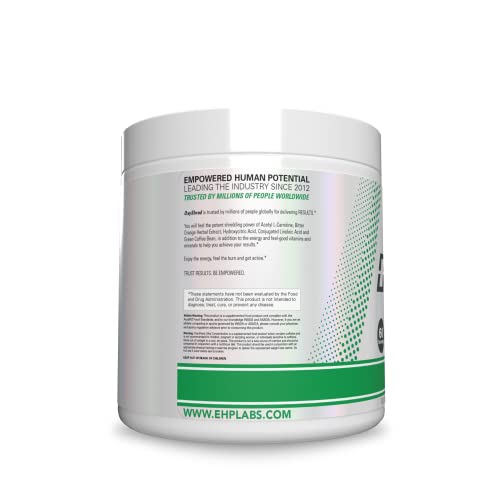 EHP Labs OxyShred serving scoop prepares a quick pre-workout mix for sustained energy