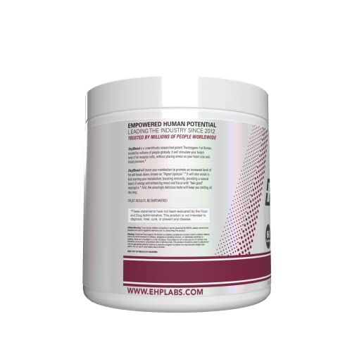 EHP Labs OxyShred glutamine powder scoop highlighting recovery support.