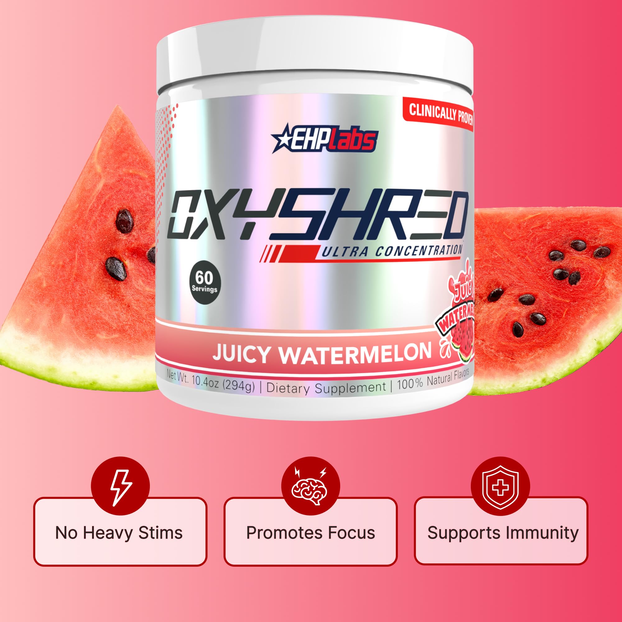 Green coffee bean extract highlighted in OxyShred ingredients