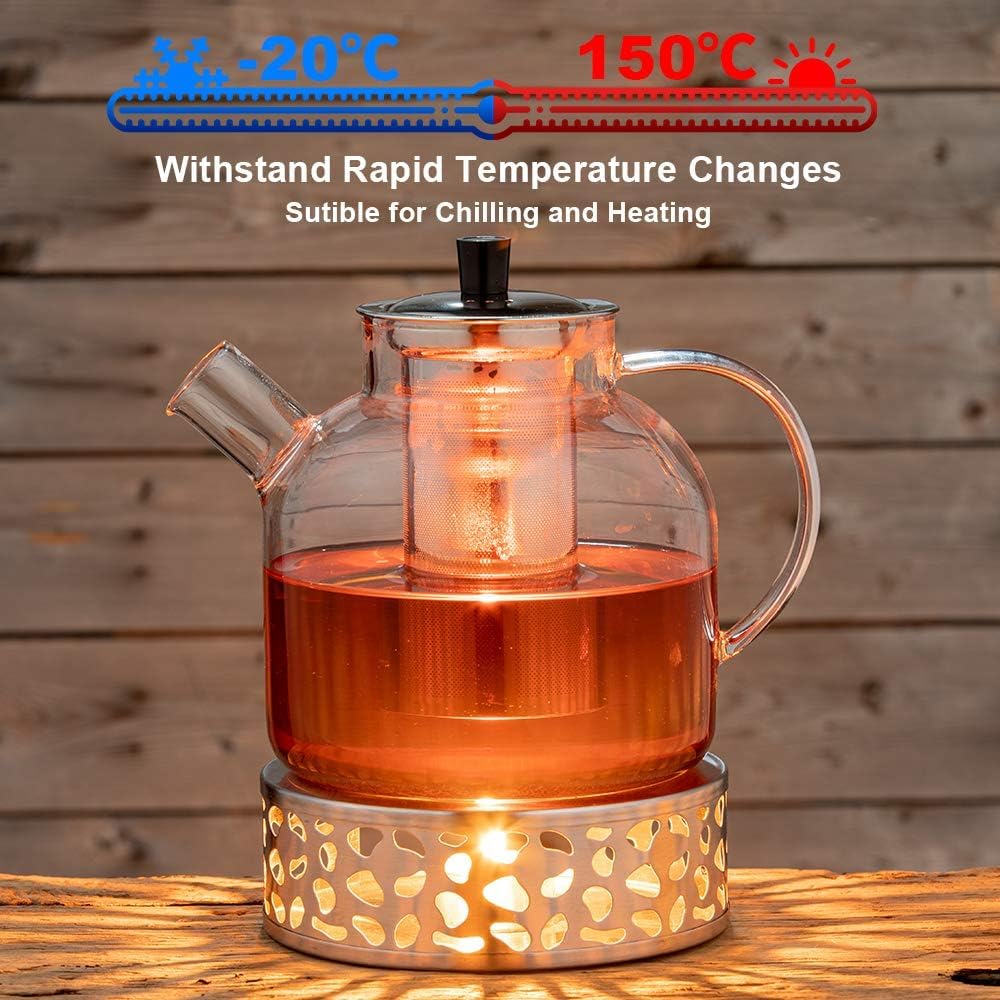 Ehugos dishwasher-safe teapot with easy cleanup after tea time.