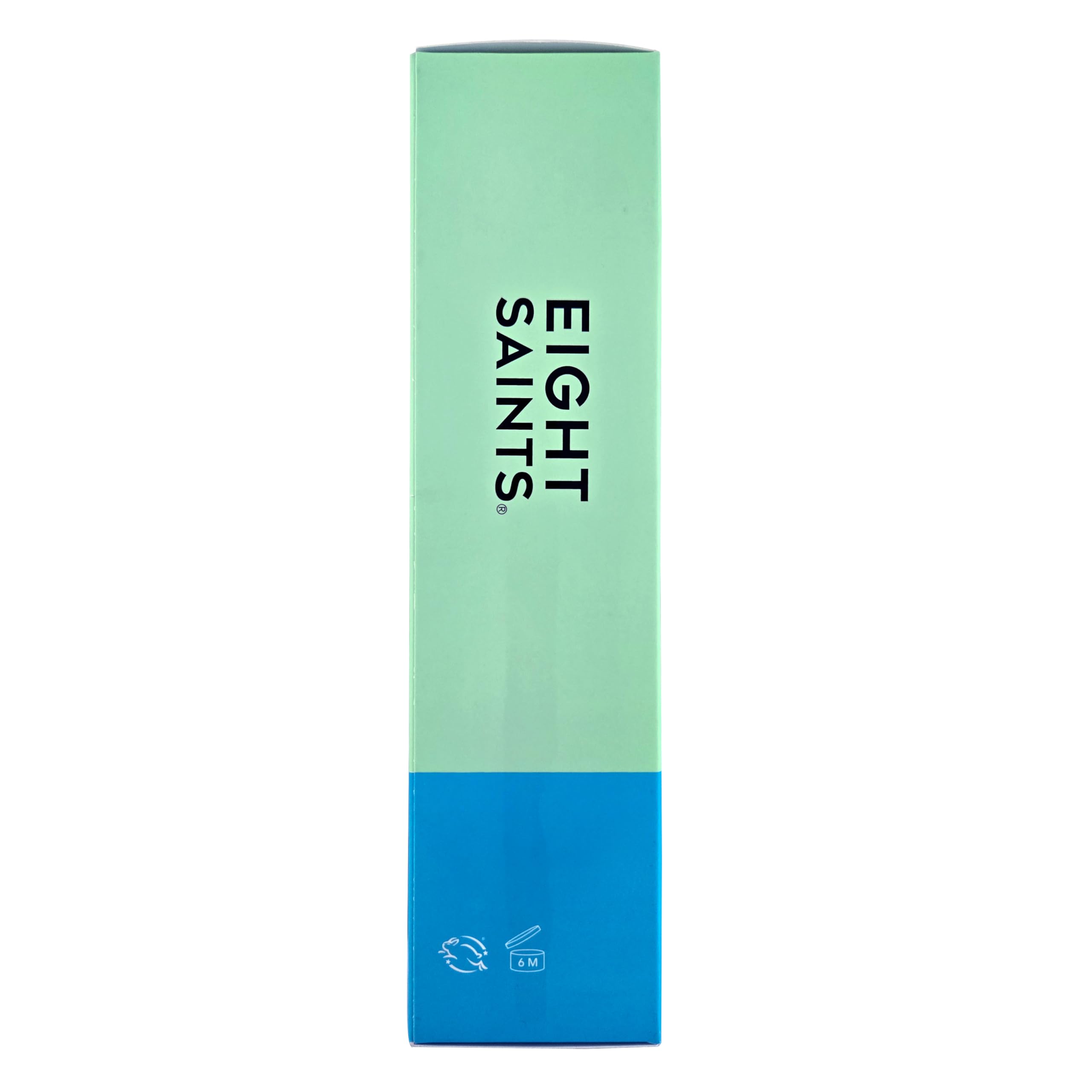Eight Saints Coast is Clear toner on skin during daily routine.