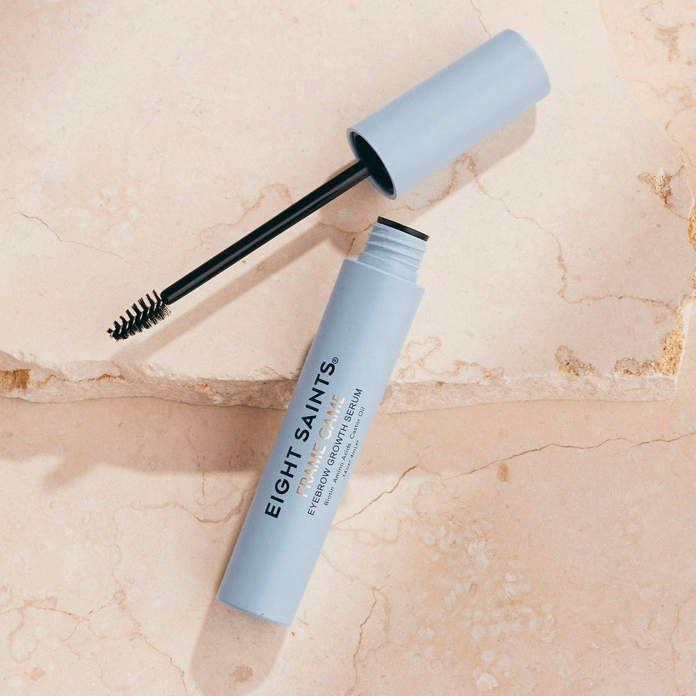 Eight Saints Frame Game serum drop detail shows precise dosage for controlled application