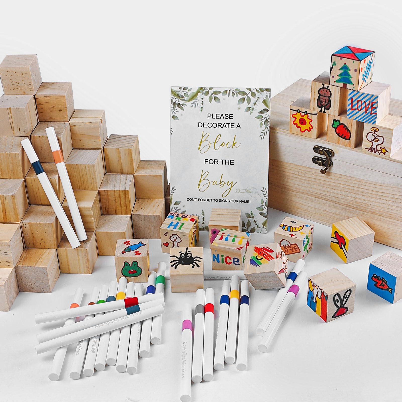EIGTWEN acrylic paint pens offer smooth writing for colorful game prompts