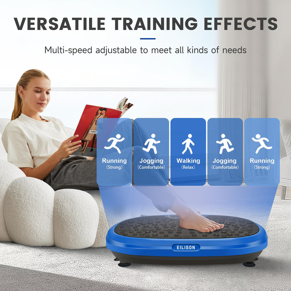 EILISON FitMax 3D XL full-body workout engages muscles from feet to head.