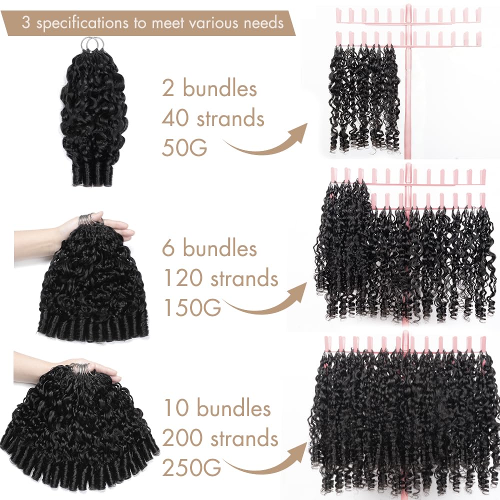 EINbeauty feather-knots detail shows seamless blend and light weight