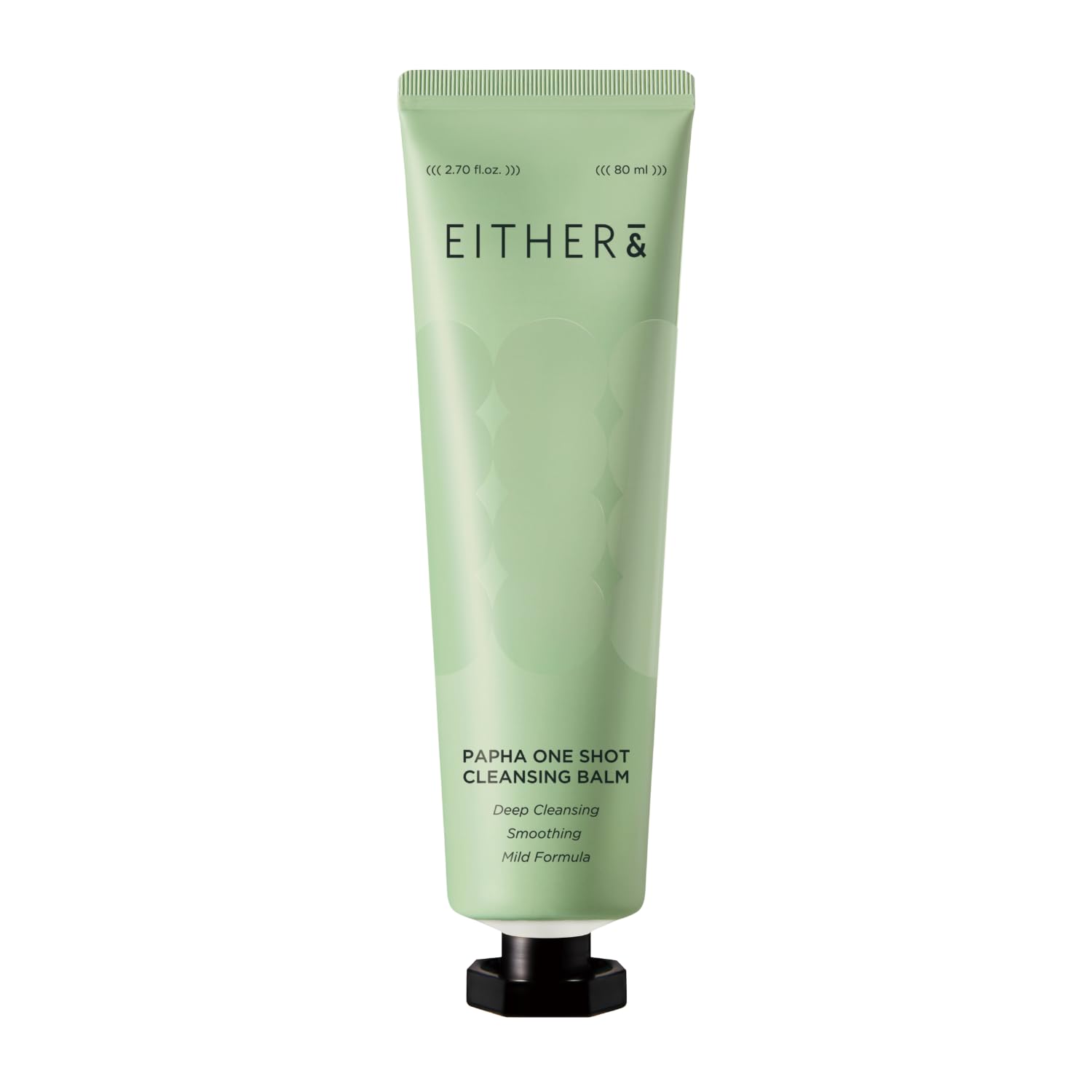 Either& PAPHA One Shot Cleansing Balm bottle pour for gentle makeup removal