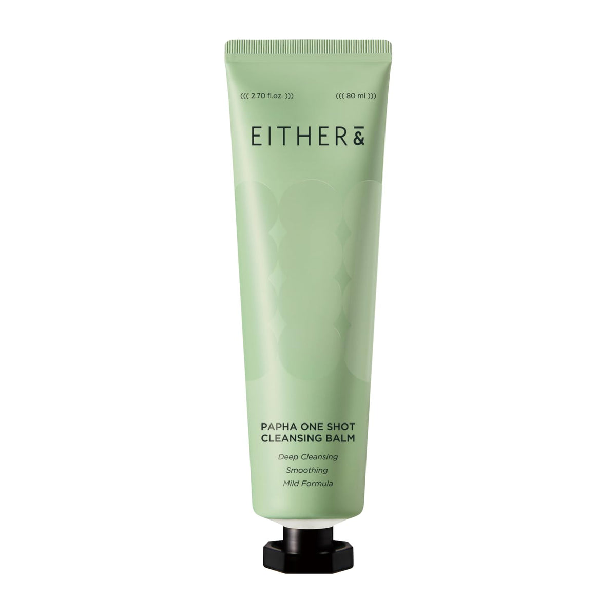 Either& PAPHA One Shot Cleansing Balm bottle pour for gentle makeup removal
