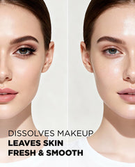 Either& PAPHA cleanser on fingertips as it glides on skin