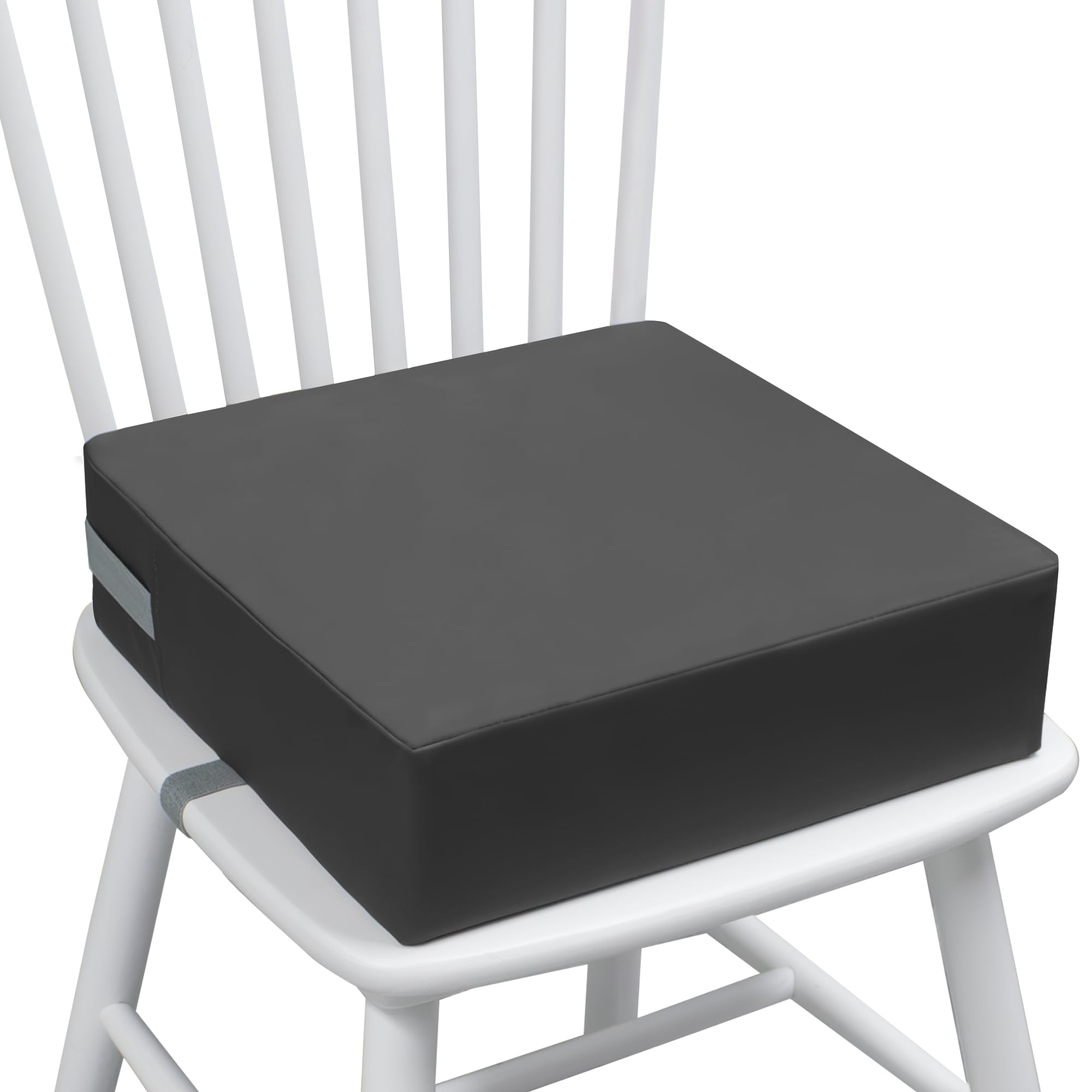 Eiury booster seat installs quickly with elastic straps