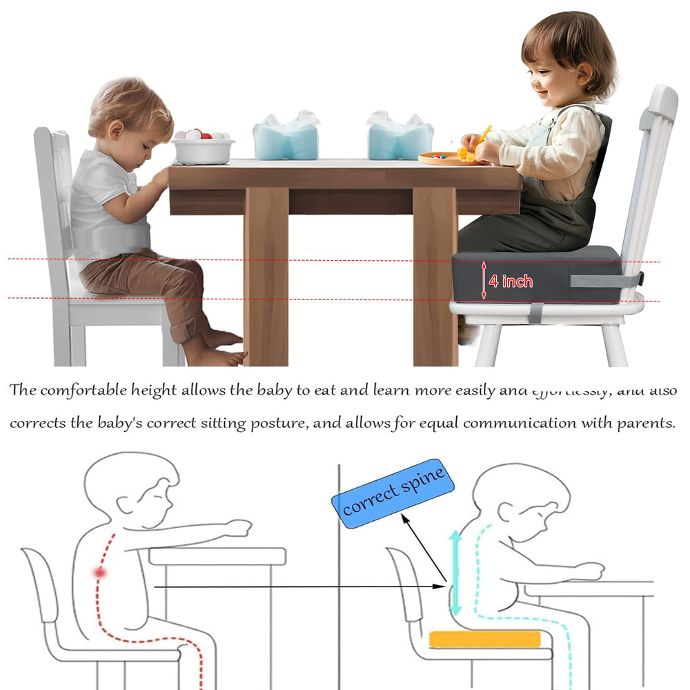 Eiury portable booster seat ready for home or travel