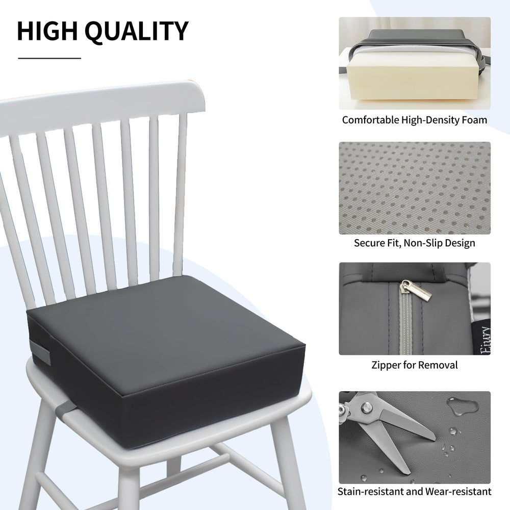 Eiury toddler booster with waterproof cover for easy cleaning