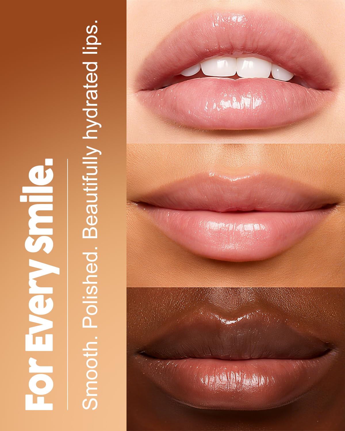 EJW Lip Scrub application shot showing smooth lips after use.