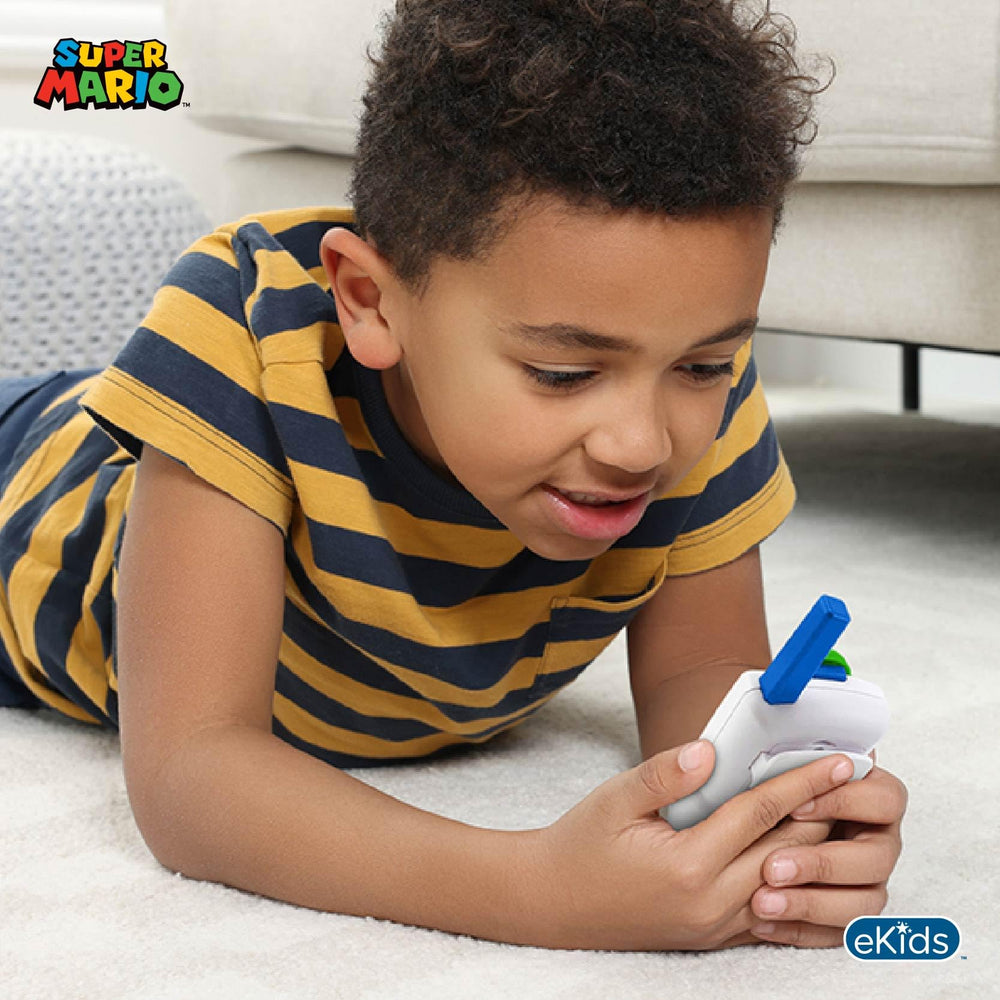 eKids extended range image communicates up to 500 feet for backyard quests.