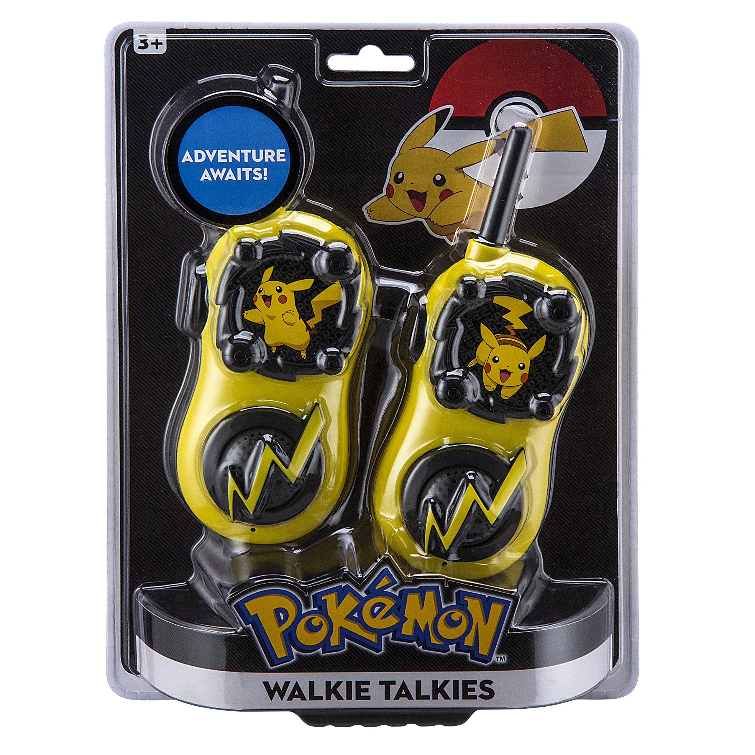 ekids Pokemon Walkie Talkies kid-friendly design for safe play
