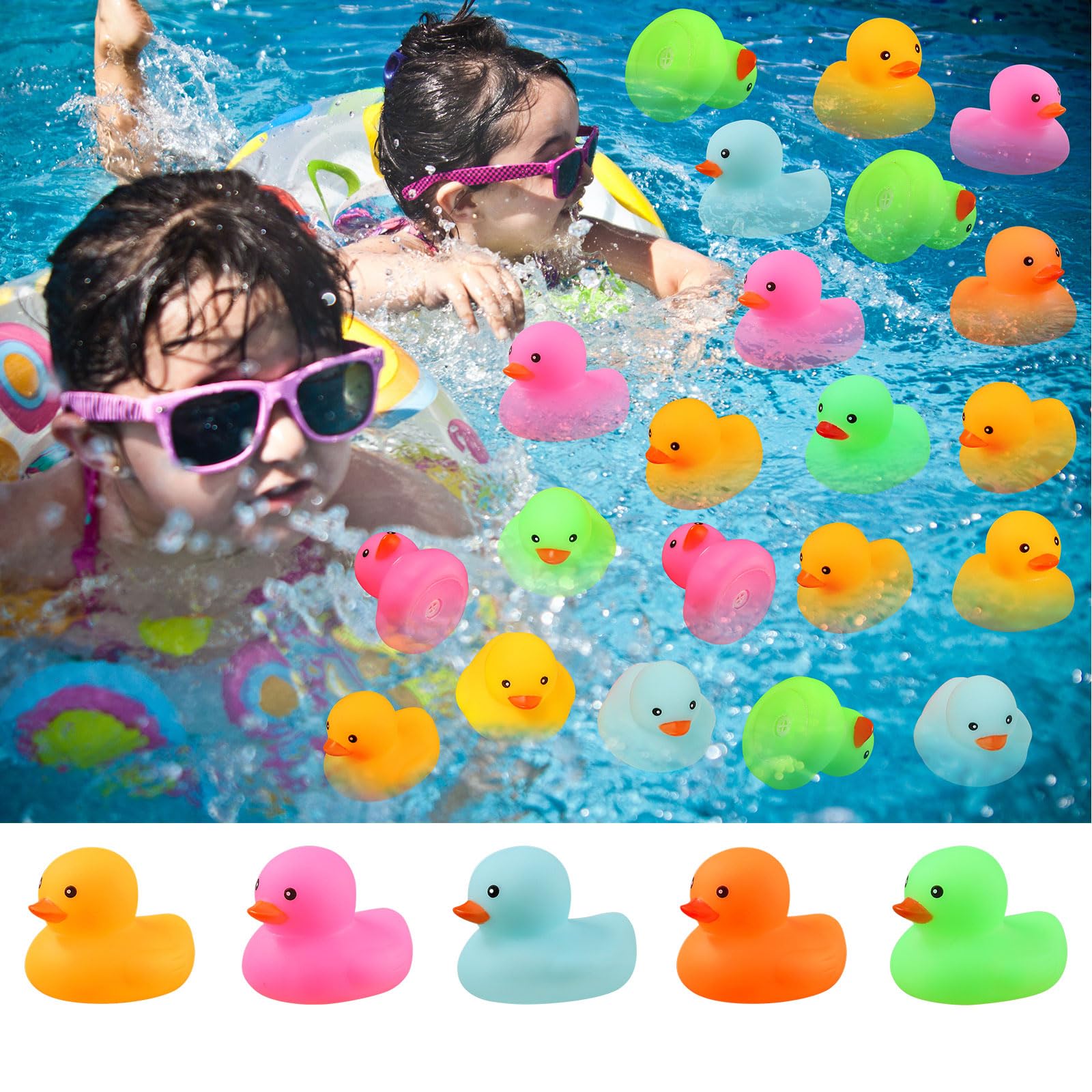 EKisemio colorful ducks for classroom rewards