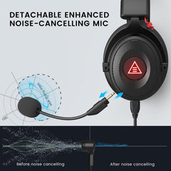EKSA E900 Pro detachable mic for clear voice chat