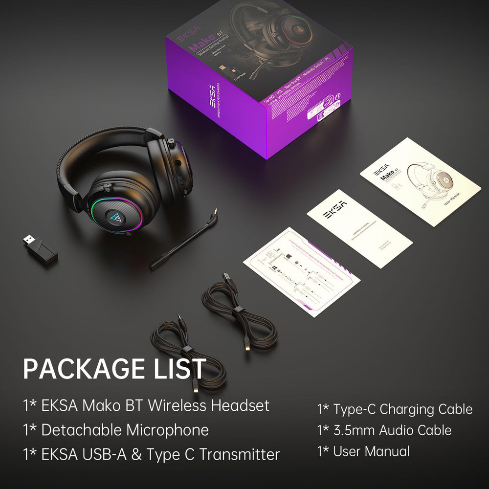 EKSA multi device compatibility setup for seamless switching between consoles and PC