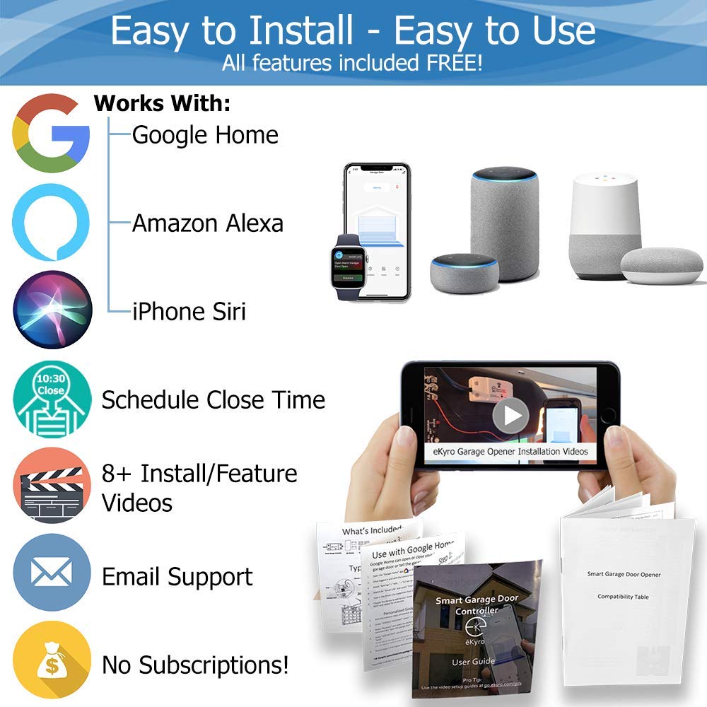 eKyro works with iPhone and Android for flexible mobile access
