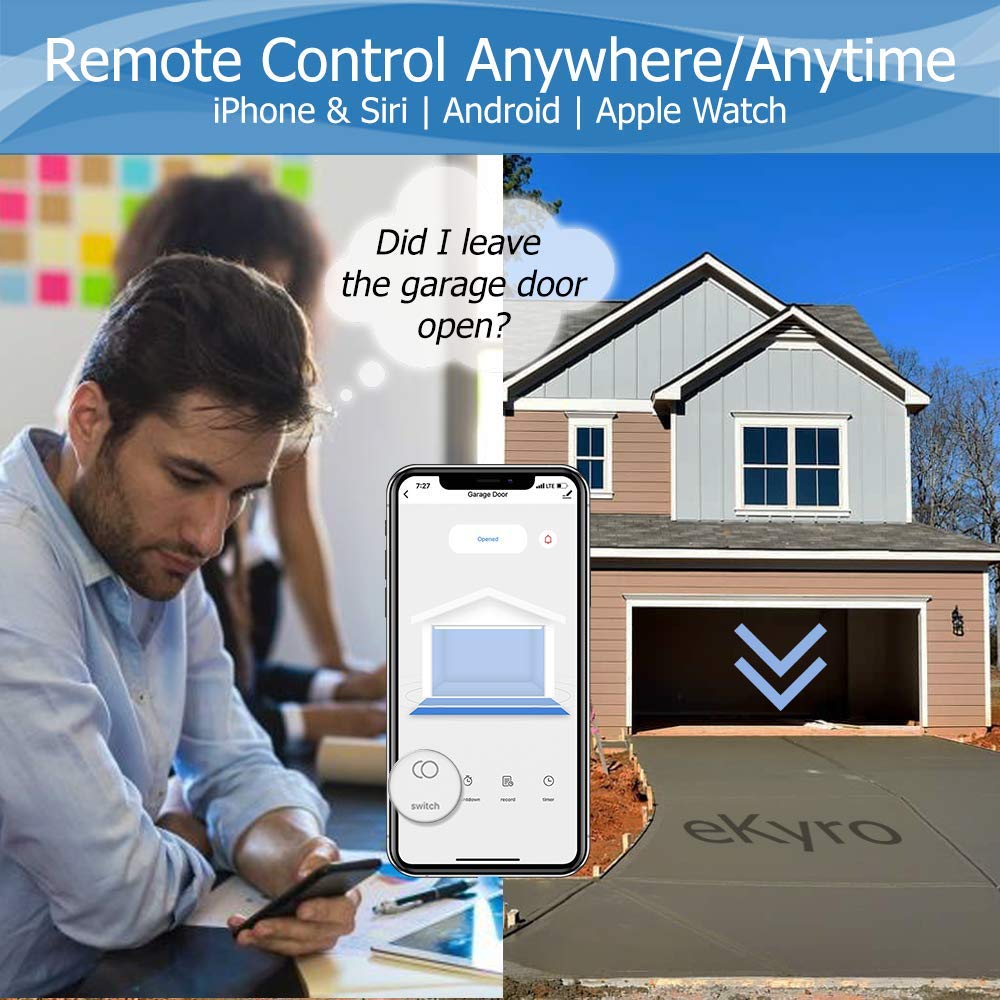 eKyro voice control compatible with Alexa and Google for hands free operation