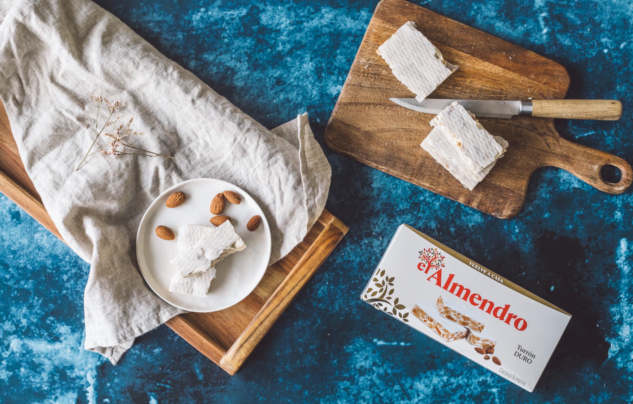 El Almendro Turrón Duro gluten-free recipe option for desserts