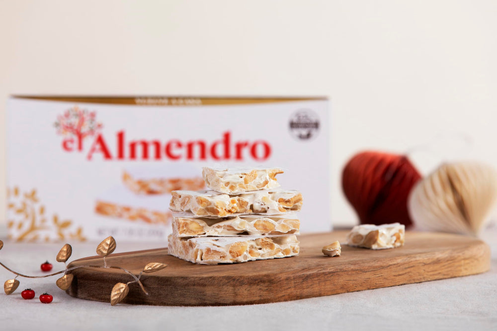 El Almendro Turrón Duro traditional recipe with premium almonds